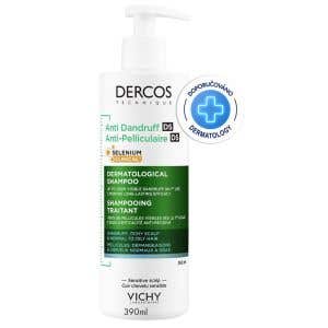 Vichy Dercos DS Selenium Clinical Dermokosmetický šampon proti lupům - normální až mastné vlasy 390 ml