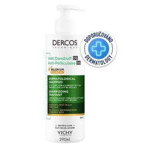 Vichy Dercos DS Selenium Clinical Dermokosmetický šampon proti lupům - suché vlasy 390 ml