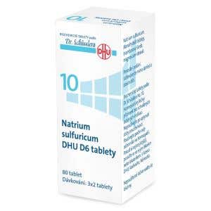 DHU Schüsslerovy soli Natrium sulfuricum D6 80 tablet