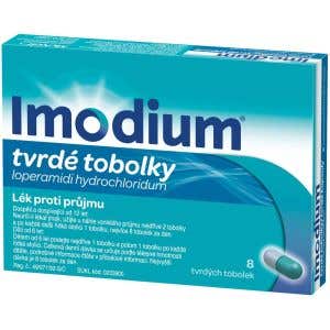 Imodium 2mg 8 tvrdých tobolek