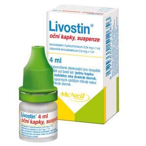 Livostin Oční kapky 4 ml