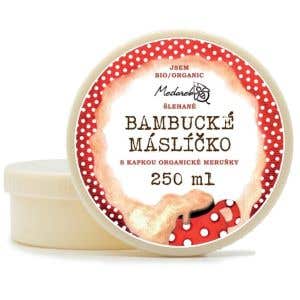 Medarek Šľahané bambucké maslíčko s kvapkou marhule BIO 250 ml