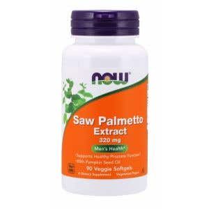 Now Foods Saw Palmetto - Serenoa plazivá extrakt 320 mg 90 rostlinných softgel kapslí