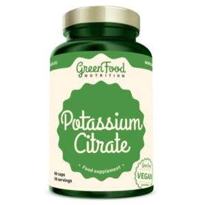 GreenFood Nutrition Potassium Citrate – Draslík 90 kapslí