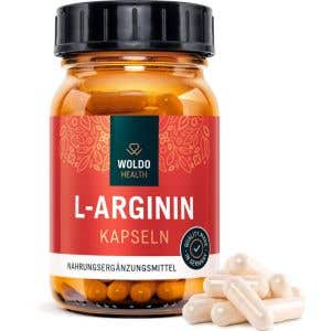 WoldoHealth L-Arginin HCL 120 kapslí