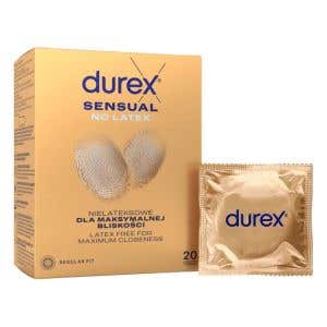 Durex Kondomy Sensual No Latex 20 ks