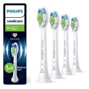 Philips Sonicare Optimal White HX6064/87 bílá - Náhradní hlavice 4 ks