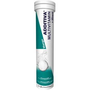 Additiva Multivitanín + Mineral mango šumivé tablety 20 ks