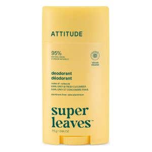 Attitude Super leaves Deodorant bez hlin&iacute;ku - Earl Grey a okurka 75 g
