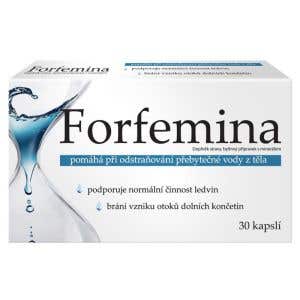 Forfemina Prípravok na odvodnenie tela 30 kapsúl