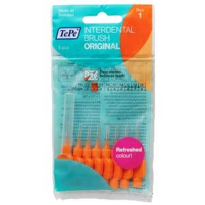 TePe Original mezizubní kartáčky 0,45 mm oranžové, 8 ks