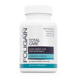 Foligain Total Care Advanced pro vlasy, pleť a nehty 60 kapslí