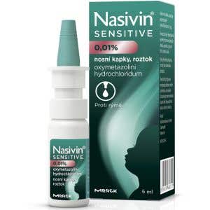 Nasivin Sensitive Kojenci 0,1 mg/ml Nosní kapky 5 ml