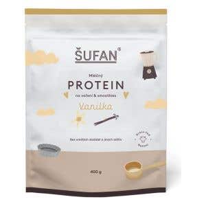 &Scaron;ufan Ml&eacute;čn&yacute; protein na vařen&iacute; &ndash; vanilkov&yacute; 400 g