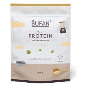 &Scaron;ufan Ml&eacute;čn&yacute; protein na vařen&iacute; &ndash; natural 400 g