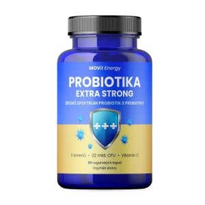 MOVit Energy Probiotika Extra strong 90 veganských kapslí