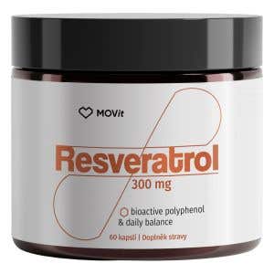 MOVit Energy Longevity - Resveratrol 300 mg 60 kapsl&iacute;