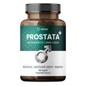 MOVit Energy Prostata+ Saw palmetto & zinek & selen 60 kapsl&iacute;