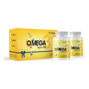 MOVit Energy D&aacute;rkov&eacute; balen&iacute; Omega 3 Ryb&iacute; olej 1000 mg 90 + 90 tobolek