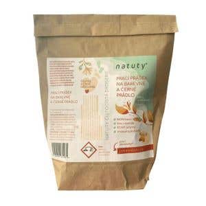 Natuty Prac&iacute; pr&aacute;&scaron;ek na barevn&eacute; a čern&eacute; pr&aacute;dlo 1 kg
