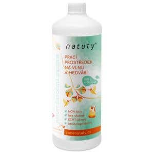 Natuty Prac&iacute; prostředek na vlnu a hedv&aacute;b&iacute; 1000 ml