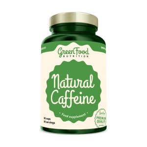 GreenFood Nutrition Natural Caffeine 90 kapsl&iacute;