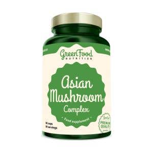 GreenFood Nutrition Asian Mushroom Complex 90 kapsl&iacute;