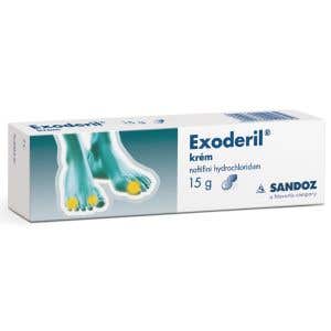 Exoderil 10 mg/g krém 15 g