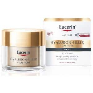 Eucerin Hyaluron-Filler + Elasticity Nočn&iacute; kr&eacute;m 50 ml
