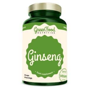 GreenFood Nutrition Ženšen 90 kapslí
