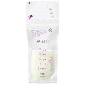 Avent Vrecká na materské mlieko 180 ml 25 ks