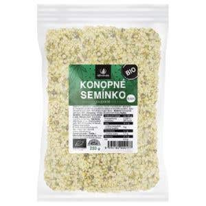 Allnature Konopné semínko loupané BIO RAW 250 g