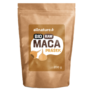 Allnature Maca prášok BIO RAW 200 g
