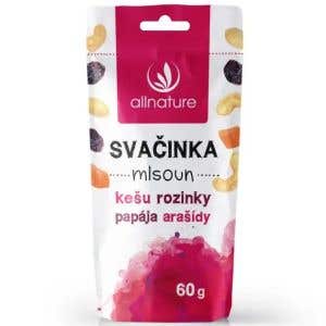 Allnature Směs svačinka Mlsoun 60 g