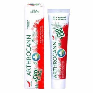 Annabis Arthrocann Hřejivý gel CBD + CBG 75 ml