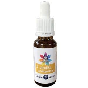 Energie rostlin Bachovy esence - Vitalita a spokojenost 20 ml