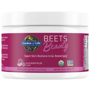 Garden of Life Beets Beauty – Meloun a ostružina prášek BIO 105 g