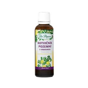 Dr. Popov Bylinn&eacute; kapky Kotvičn&iacute;k s vrbovkou 50 ml