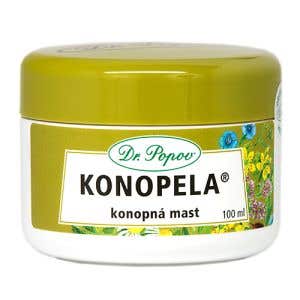 Dr. Popov Konopela bylinná mast 100 ml