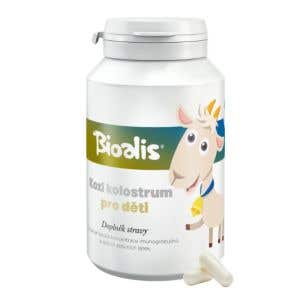 Bioalis Kozí kolostrum pro děti 140 kapslí