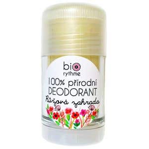 Biorythme 100% přírodní deodorant Růžová zahrada 30 g