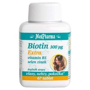 MedPharma Biotin 300 µg Extra 67 tablet