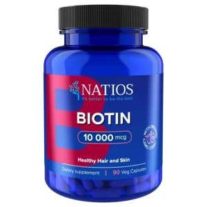 Natios Biotin Extra Strength 90 veganských kapslí