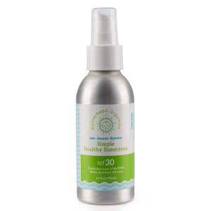 Butterbean Organics Krém na opalování s pumpičkou Simple BIO SPF 30 118 ml