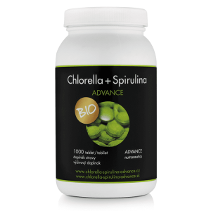 Advance Chlorella + Spirulina BIO 1000 tablet