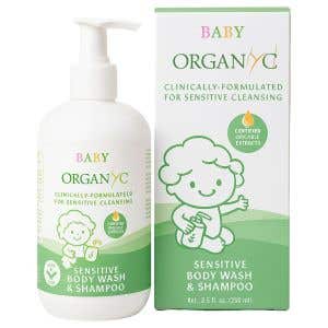 Organyc Dětský sprchový gel a šampon pro citlivou pokožku BIO 250 ml