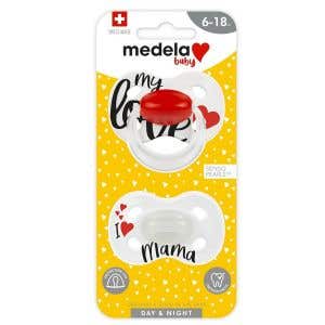 Medela Medela Baby dudlík Day&Night 6-18m 2 ks
