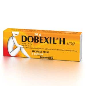 Dobexil H rektální mast 20 g