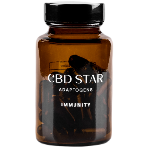 CBD Star Immunity Adaptogens - Reishi + Chaga + CBD 30 kapslí