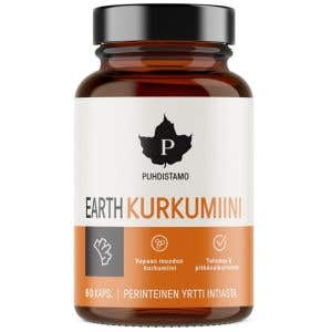 Puhdistamo Earth Kurkumiini - Kurkumin 60 kapslí